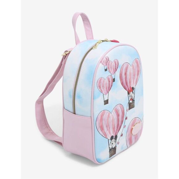 - Her universe Universe Mickey and Minnie Mouse heart balloon backpack an… - Picture 3 of 8